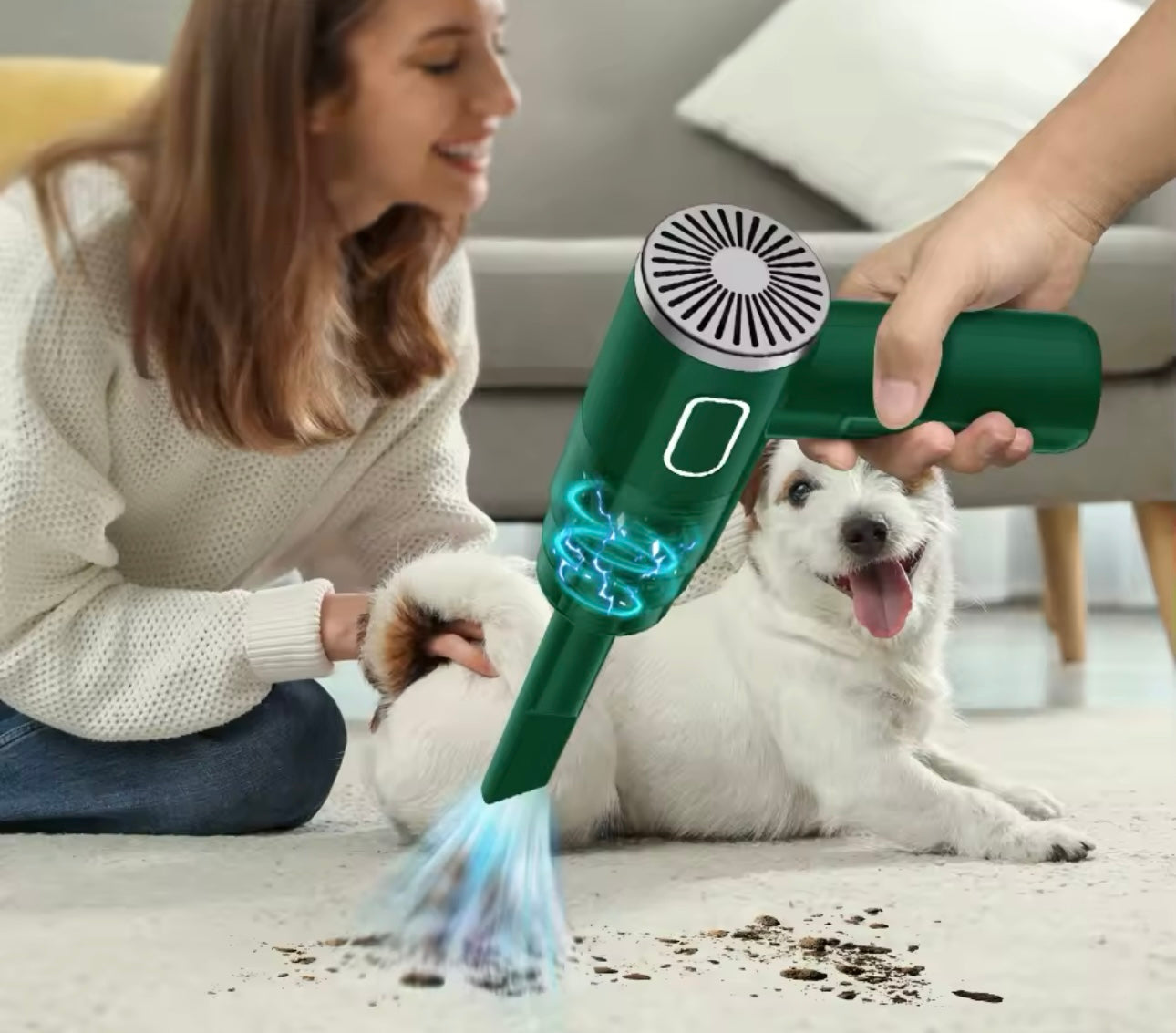 Portable Wireless Vacuum Cleaner - Powerful Mini Cleaning Machine