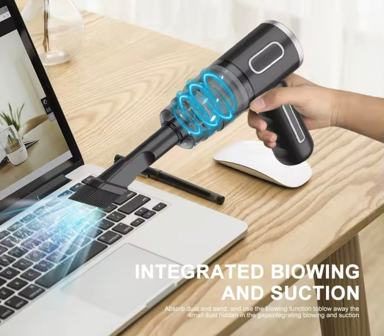 Portable Wireless Vacuum Cleaner - Powerful Mini Cleaning Machine
